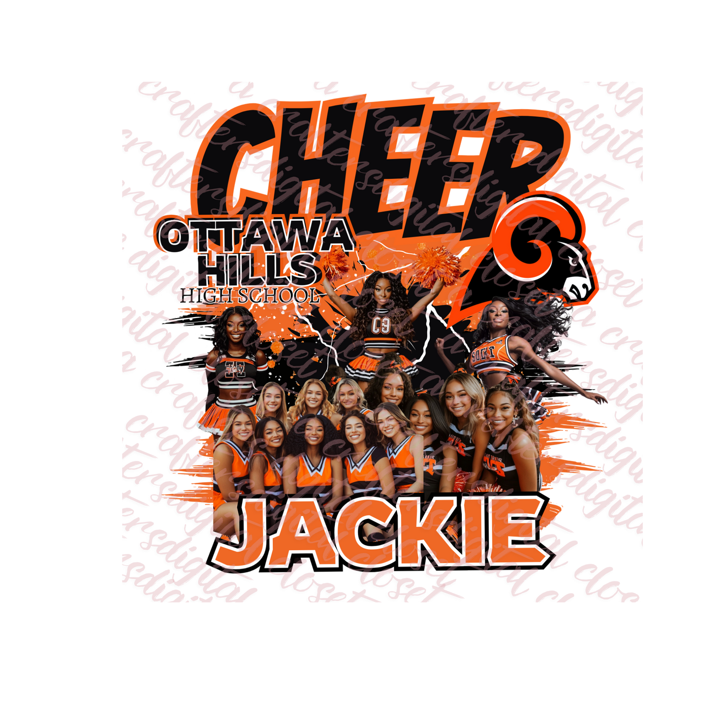 Cheer Editable Design Editable