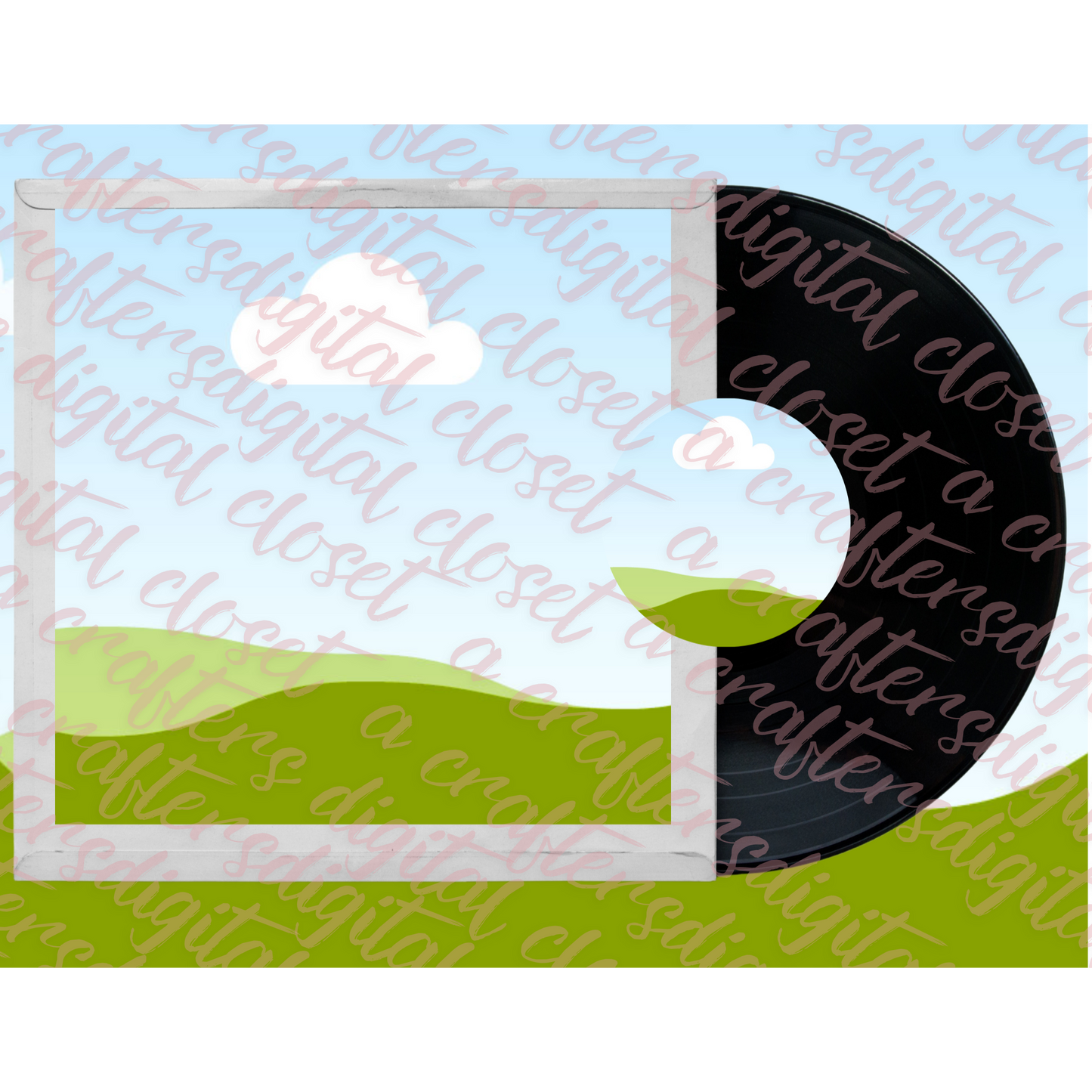 Record Player Editable Template