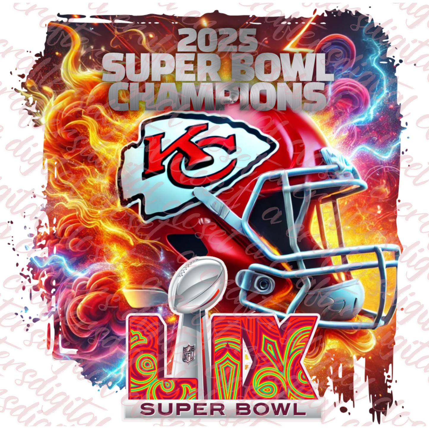 Kansas City Super Bowl Champions PNG
