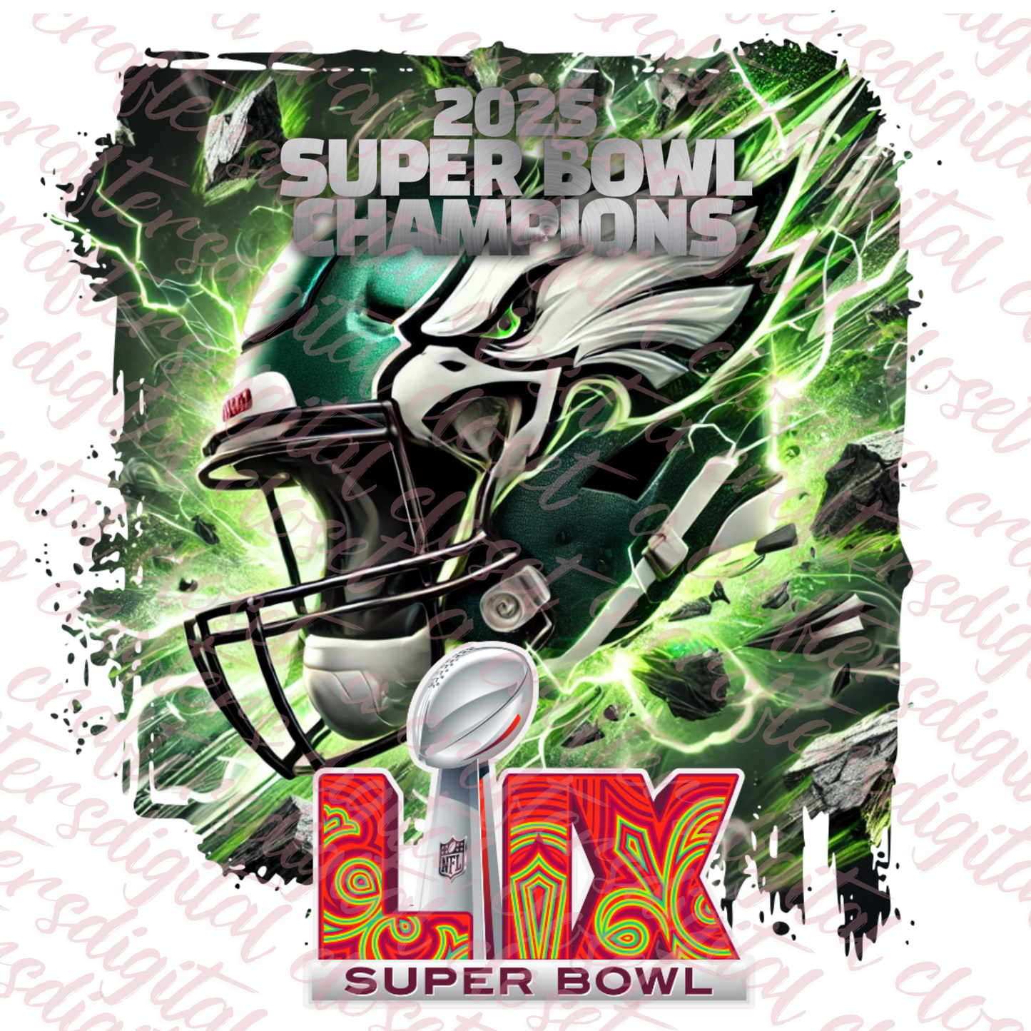 Eagles Super Bowl Champions PNG
