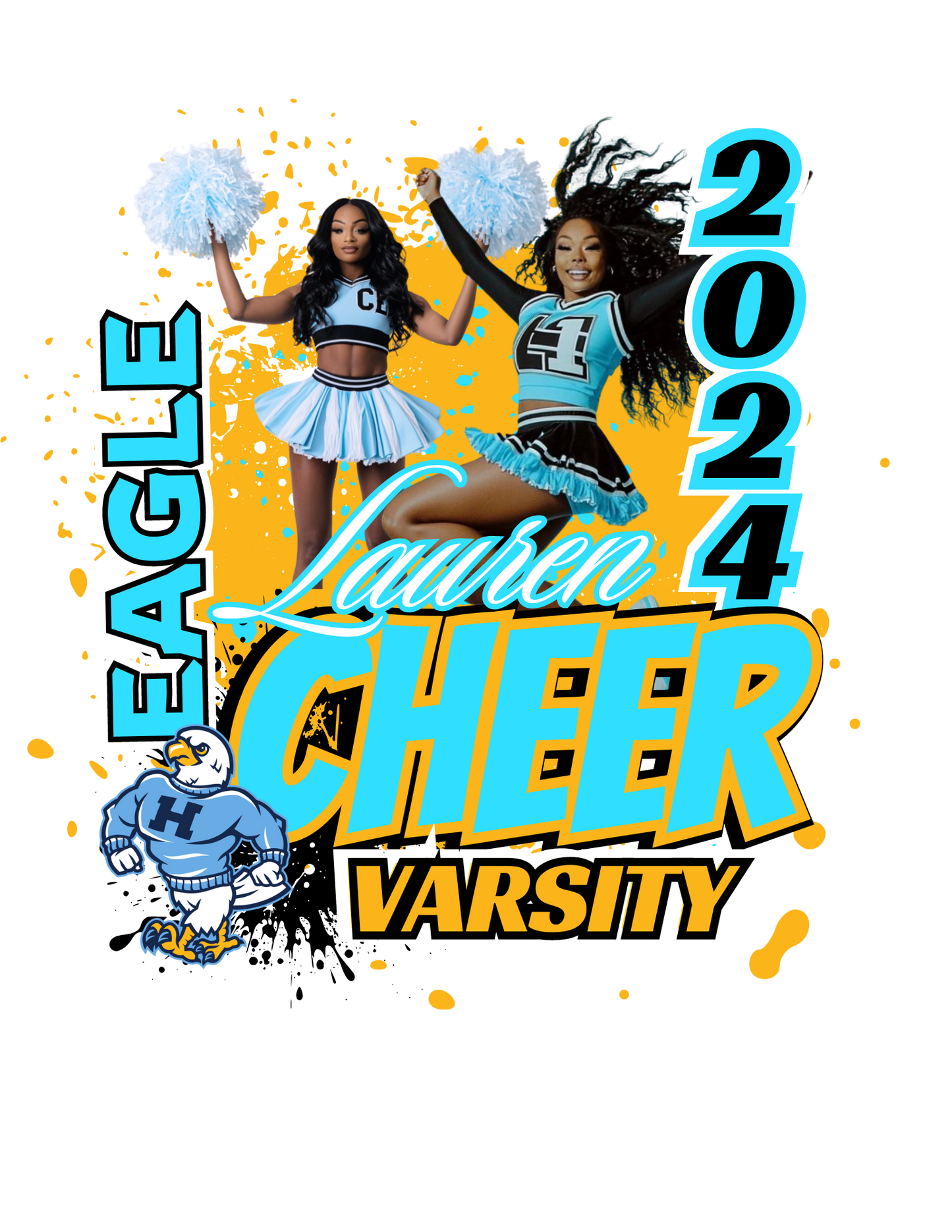 Cheer Editable Design