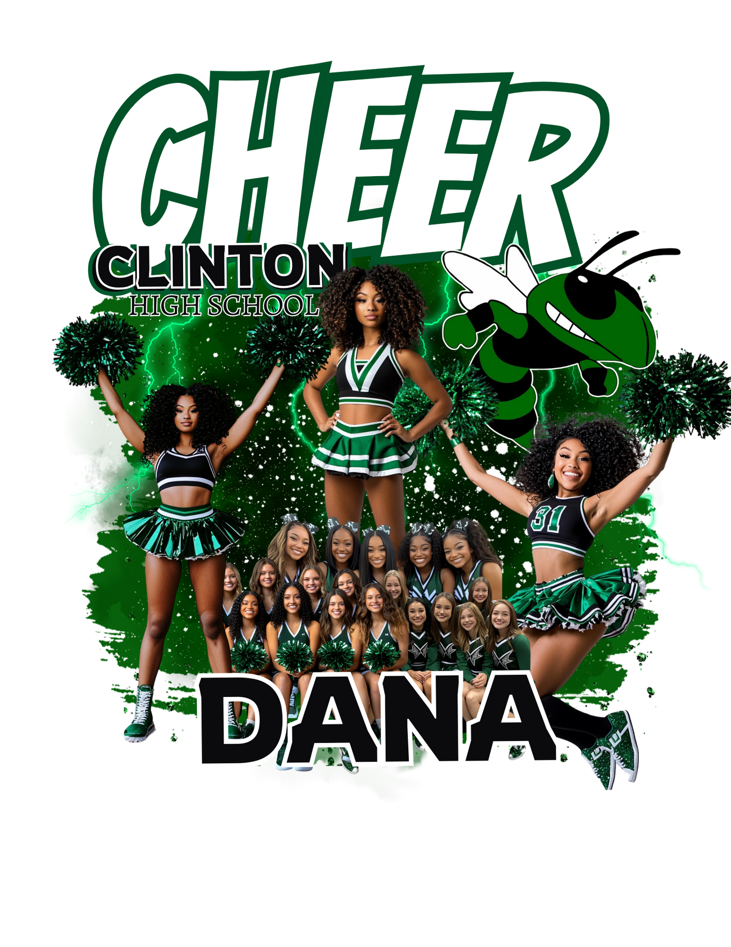 Cheer Editable Design 1
