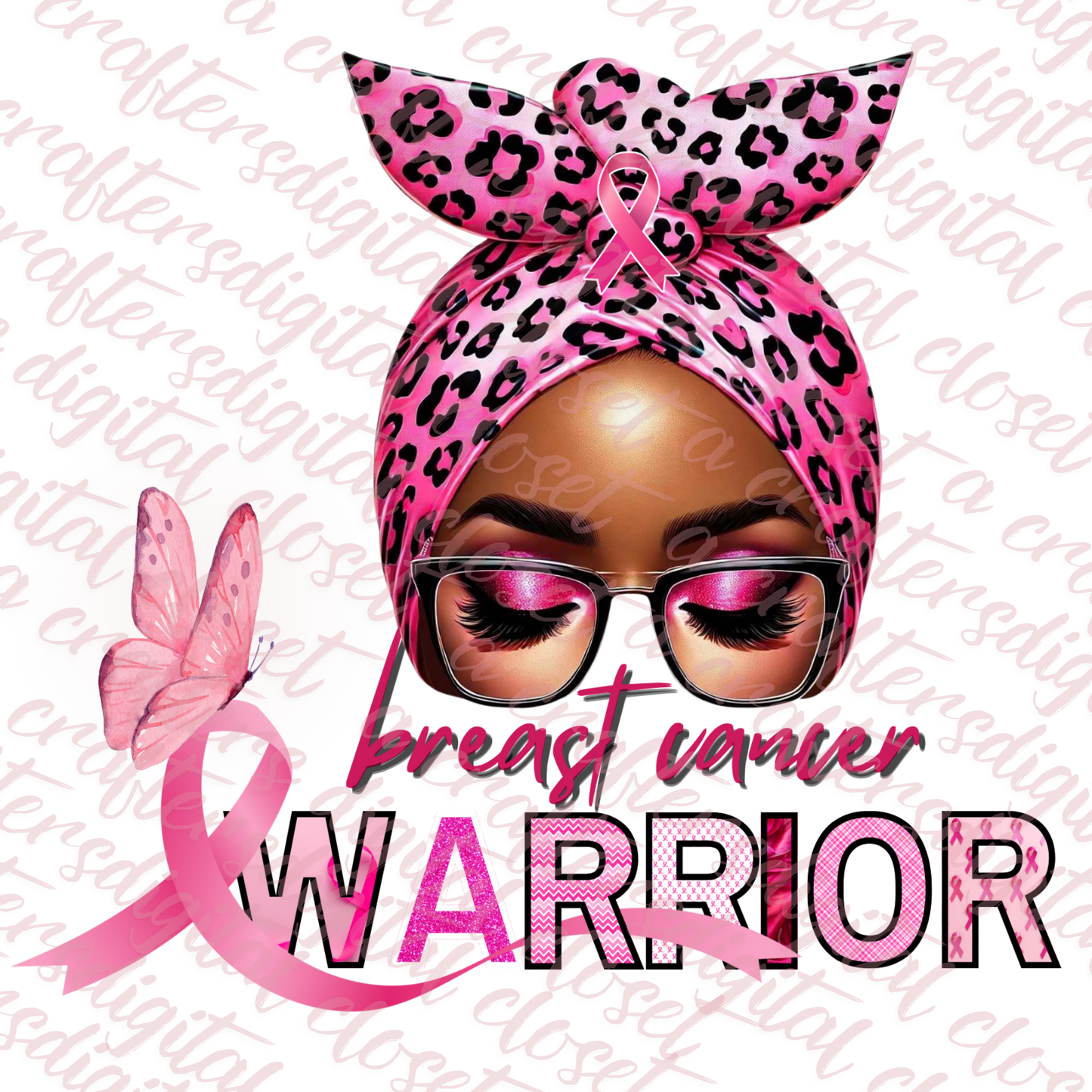 Breast Cancer Warrior SVG