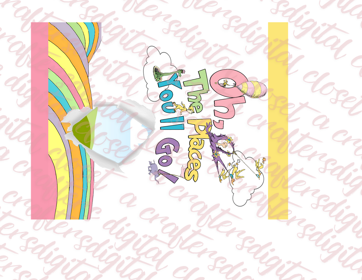 Graduation Chip Bag, Editable template, Graduation Decorations, Class of 2025 Party Favor, Instant Download, Personalized treat party favor, Party Favor bundle, Oh the Places
