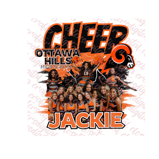 Cheer Editable Design Editable