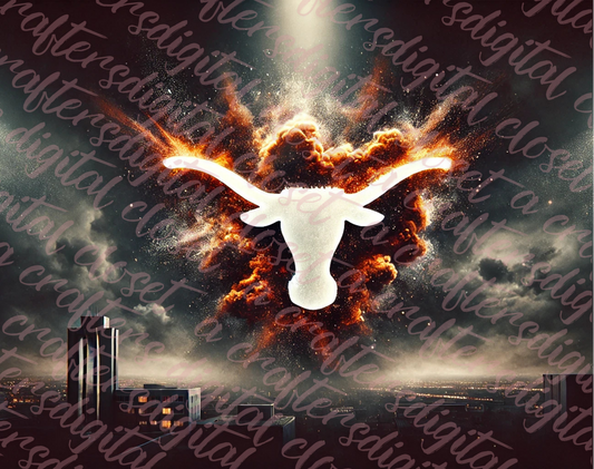 Texas Longhorns Table Top PNG