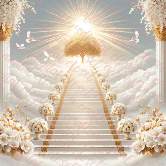 White Memorial Background PNG