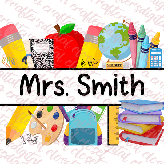 Teacher Tumbler Wrap