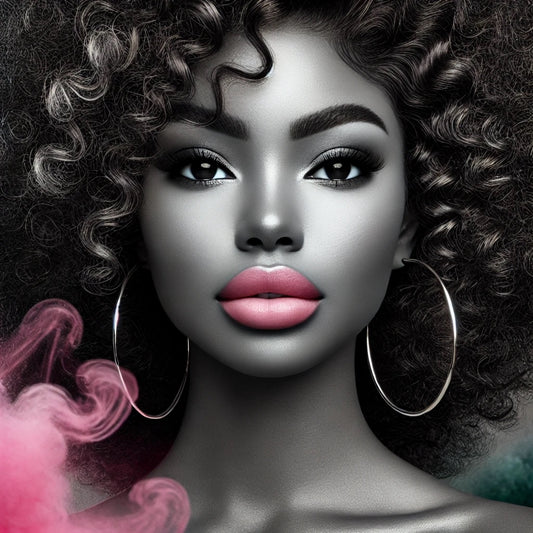 Pink and Green Smoke PNG