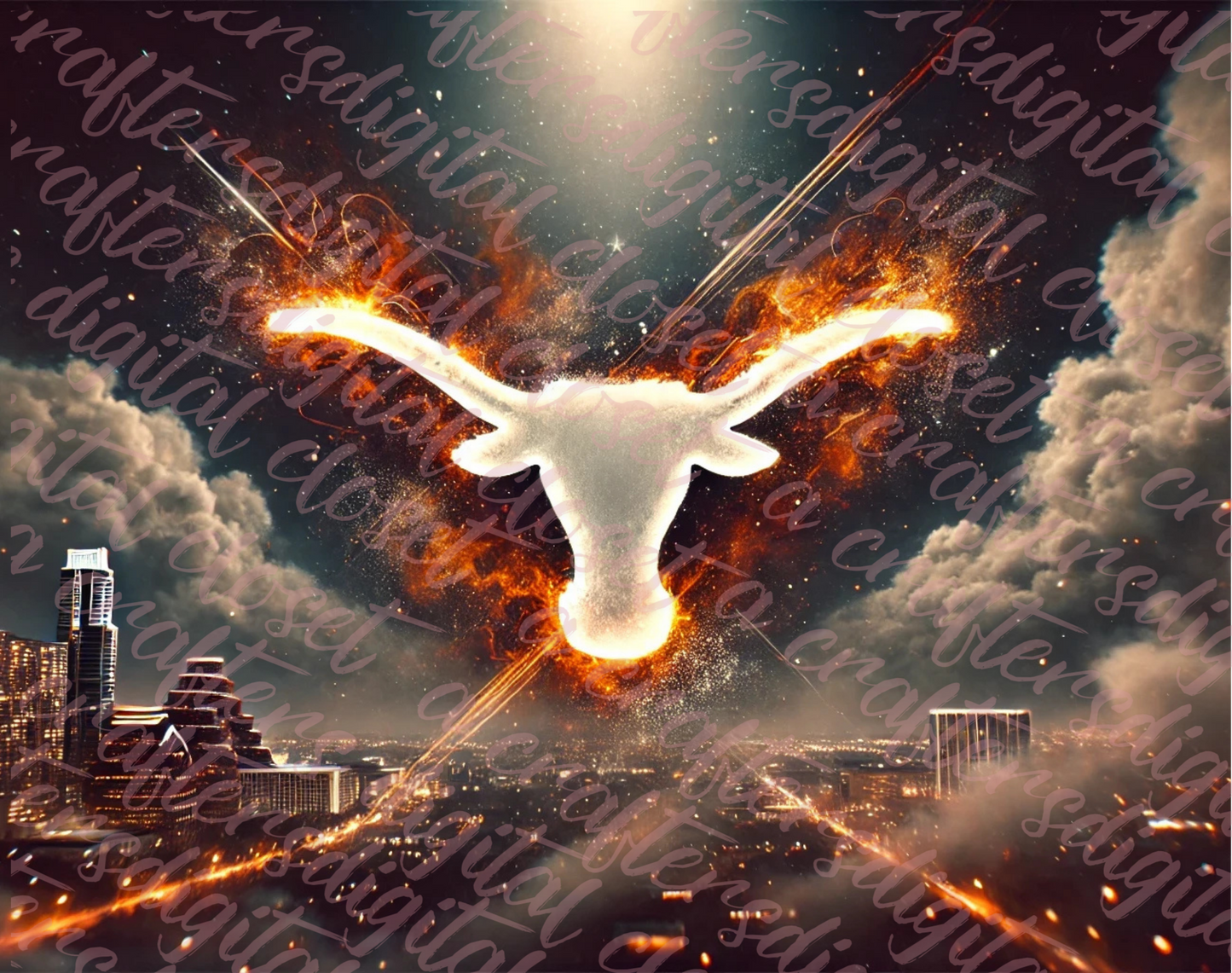 Texas Longhorns Table Top PNG