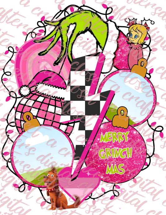 Merry Grinchmas Editable Design