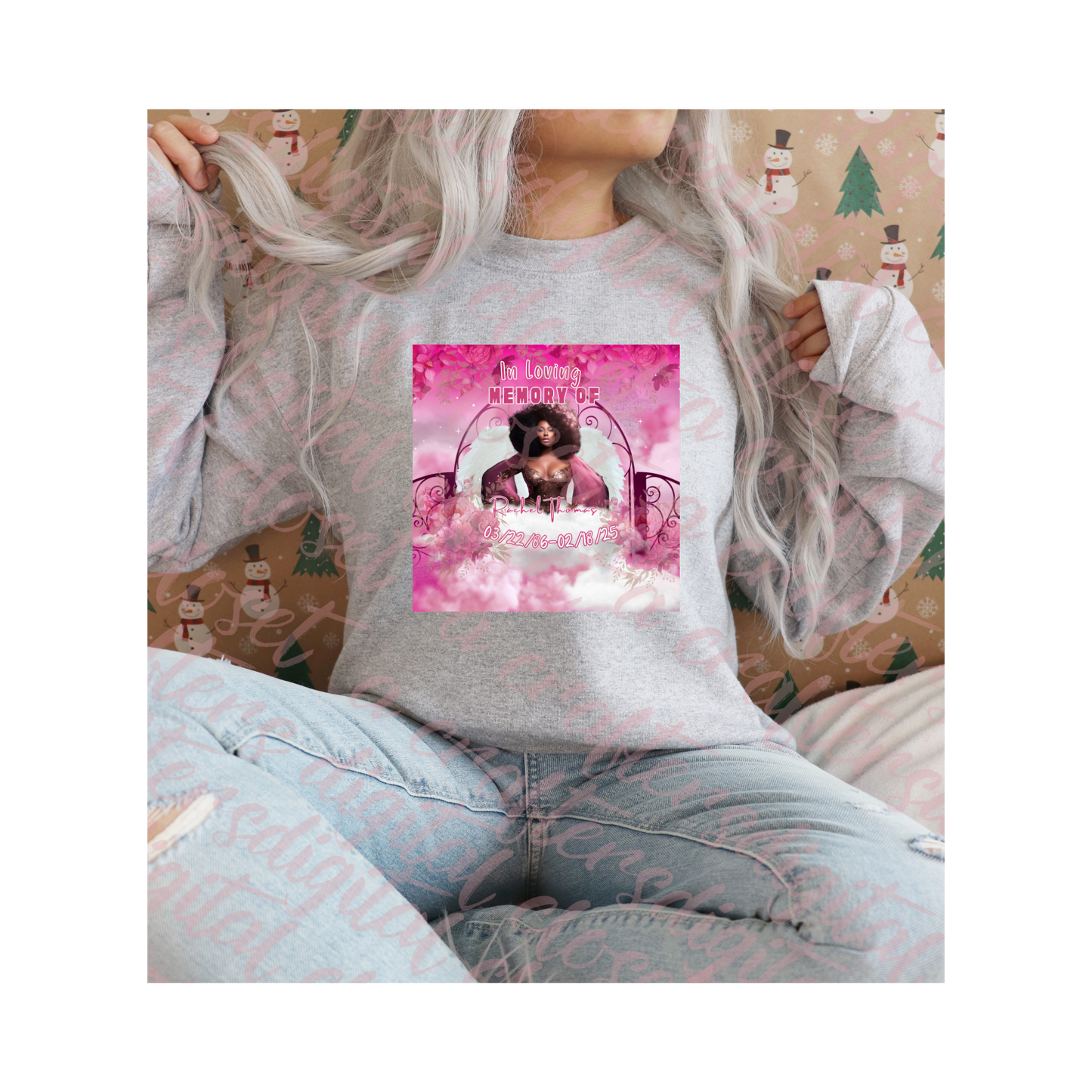 Memoria Button Pink Editable Template