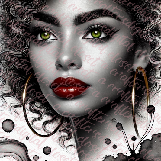 Black and White Alcohol Ink Image PNG