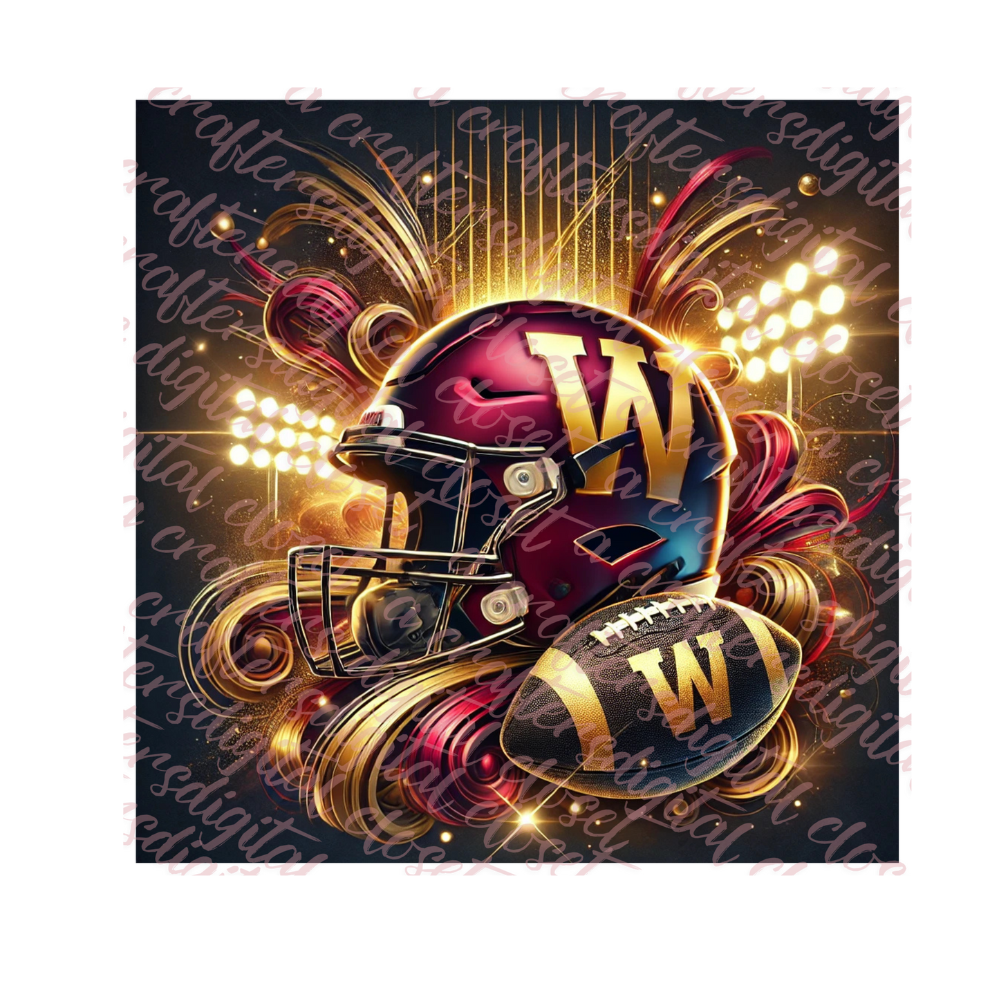 Commanders Table Top Design PNG
