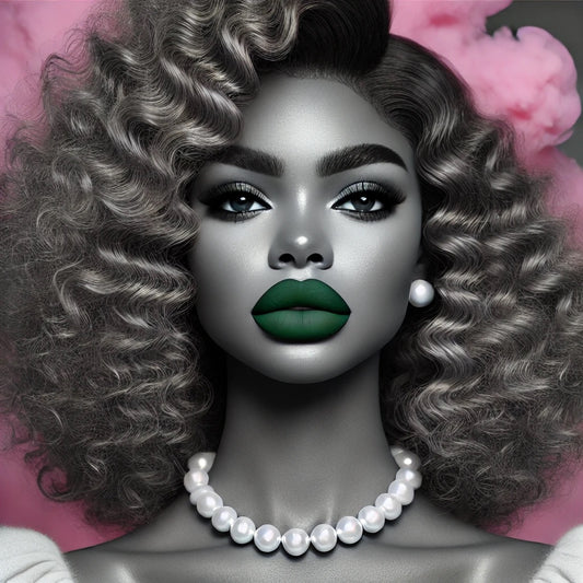 Pearls and Pink Smoke PNG
