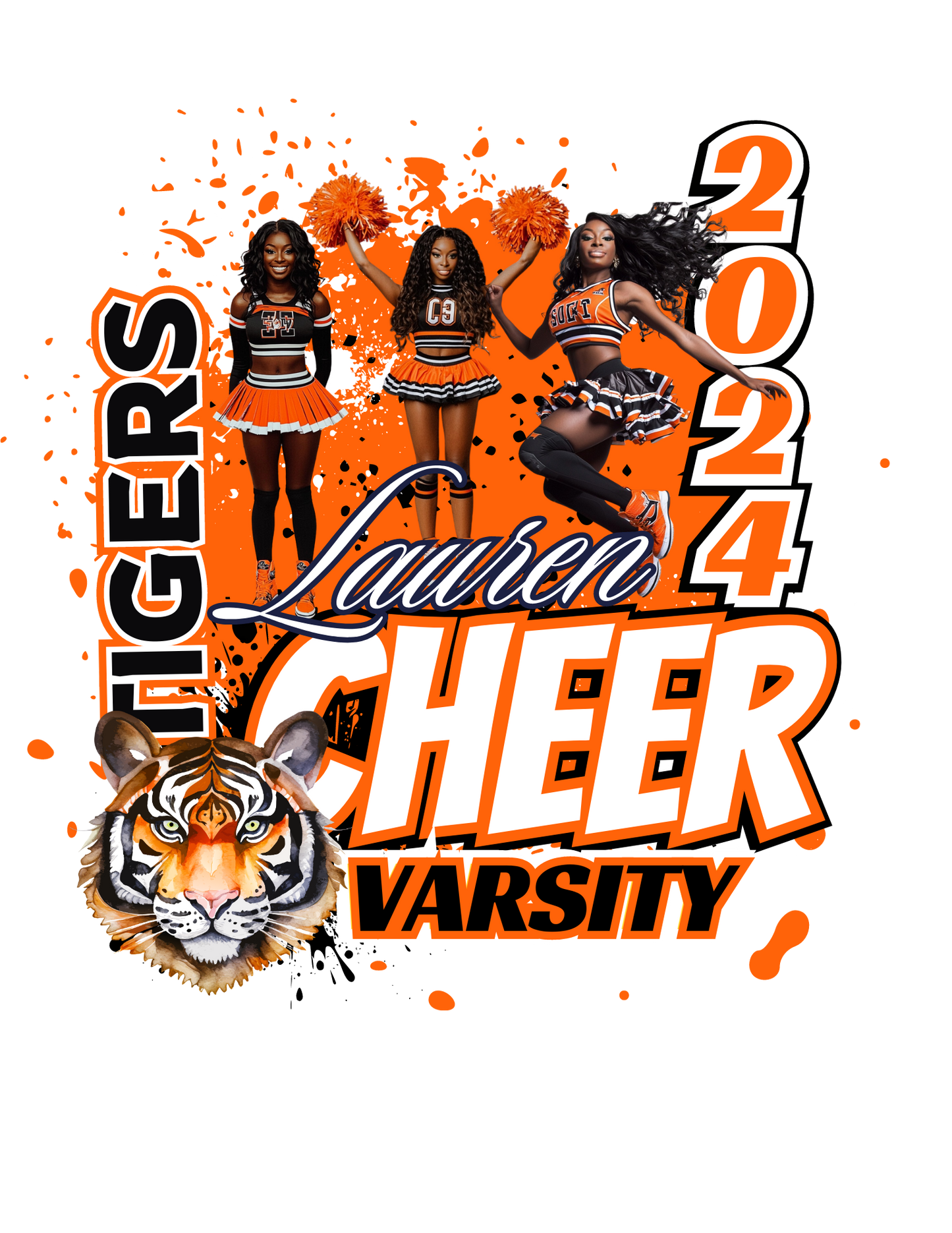 Cheer Editable Design