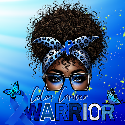 Colon Cancer Warrior PNG