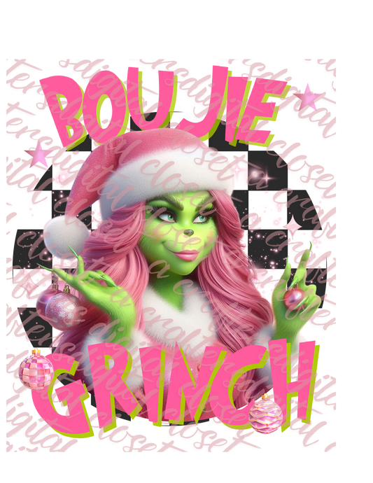 Boujie and Grinchy PNG