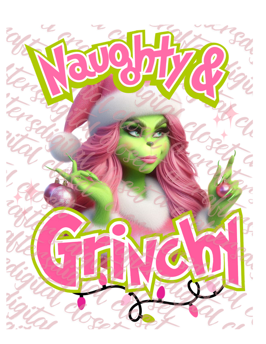Cute and Grinchy PNG