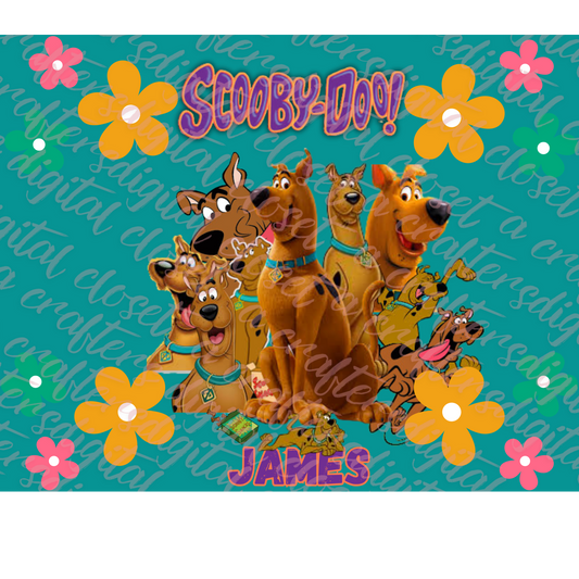 Scooby Doo Editable Table Top Design