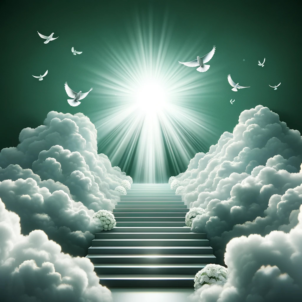 Green Memorial Background PNG