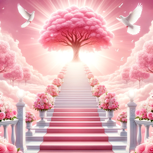 Light Pink Memorial Background PNG