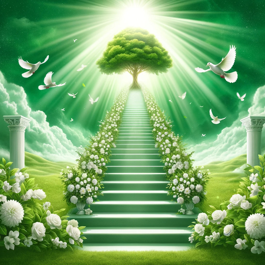 Green Memorial Background 3 PNG