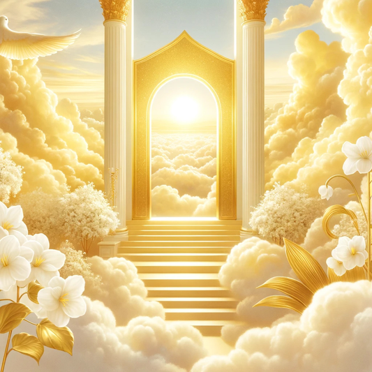 Gold Memorial Background PNG