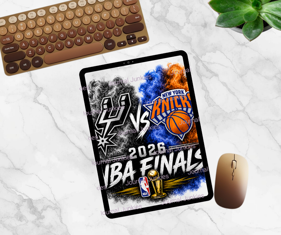2026 NBA Finals Spurs vs Knicks SVG | Basketball Fan Tee for Moms, Dads & Kids | New York Knicks vs San Antonio Spurs Graphic Tee