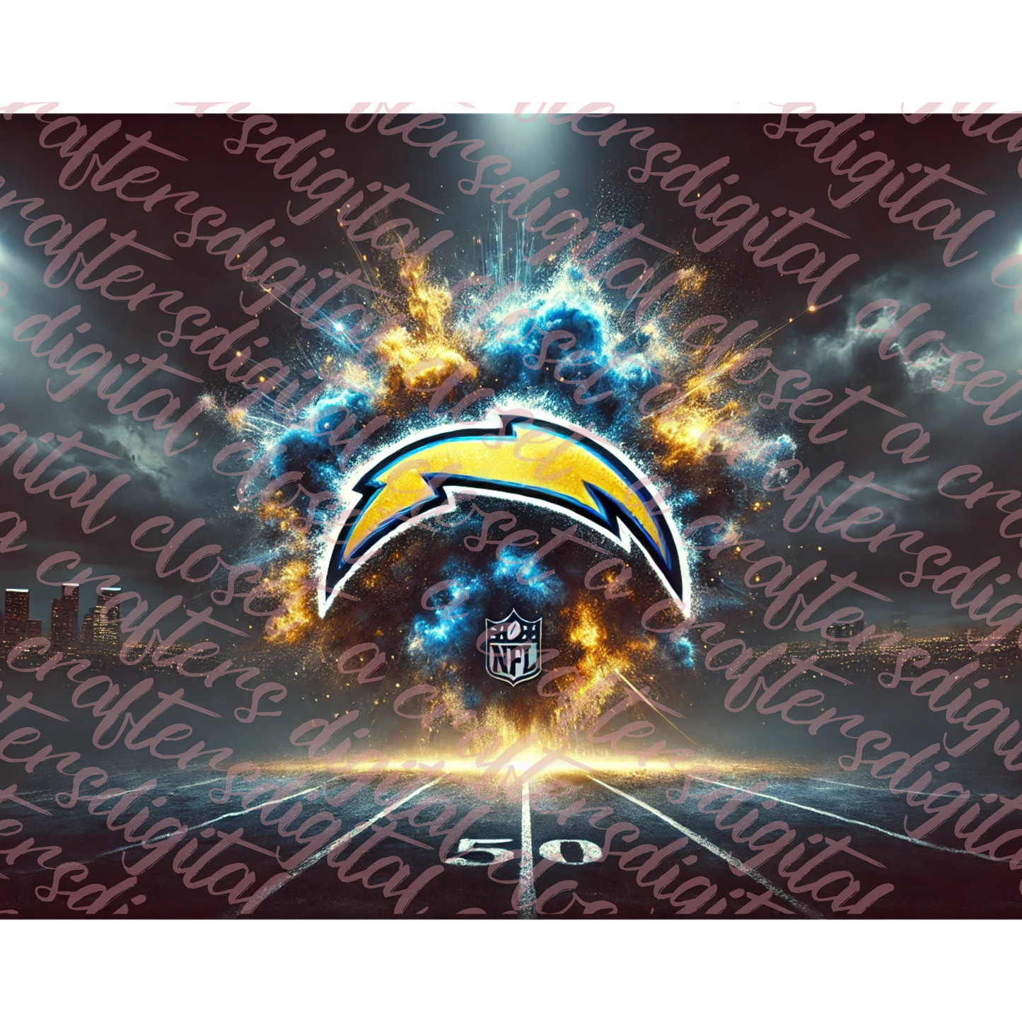 Chargers Table Top PNG