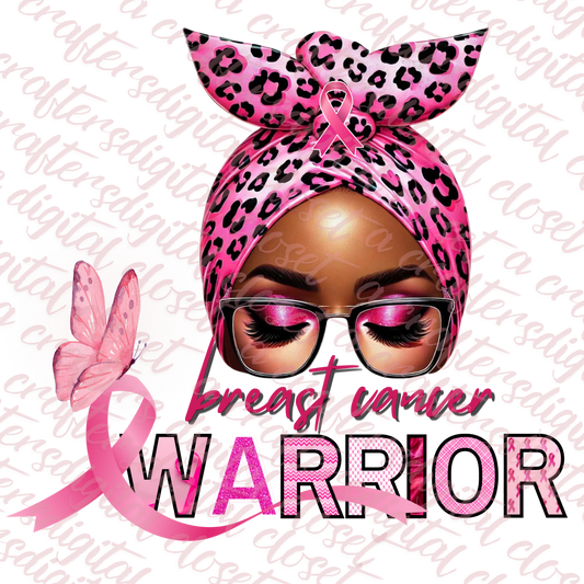 Breast Cancer Warrior SVG